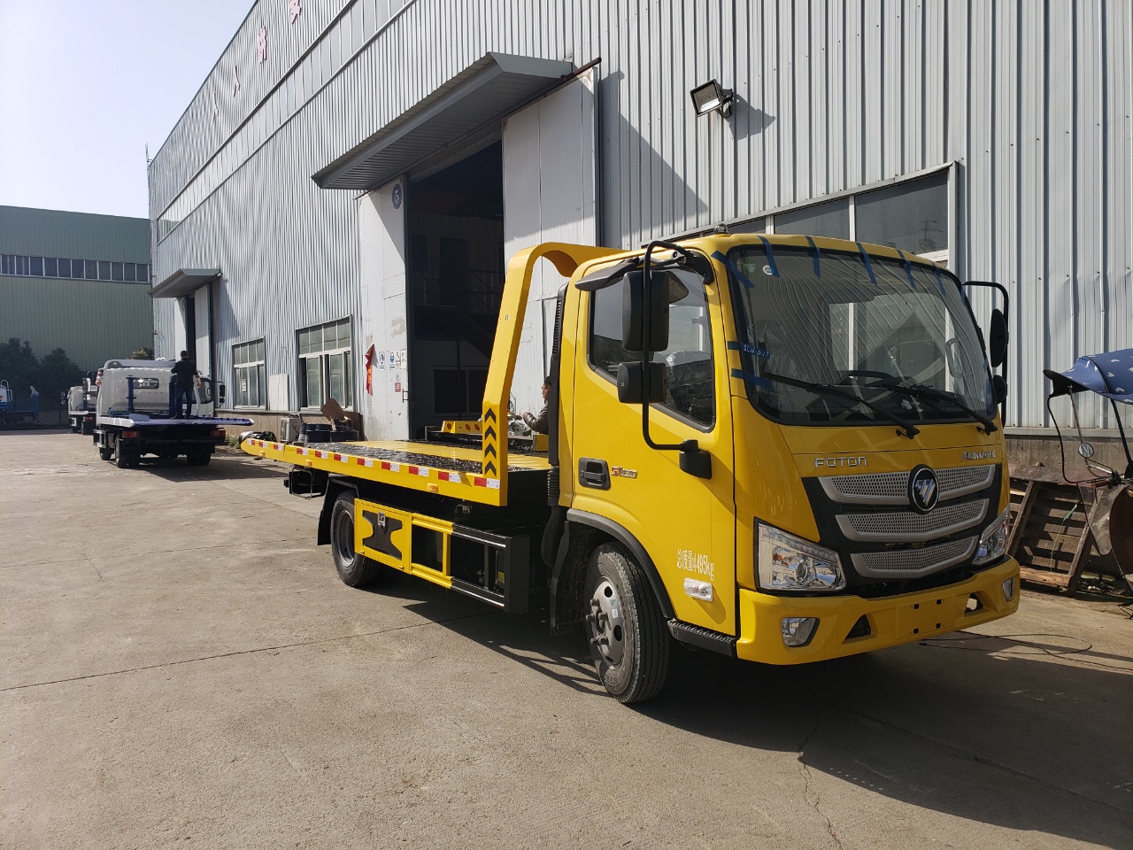 國六藍牌歐馬可清障車(chē)