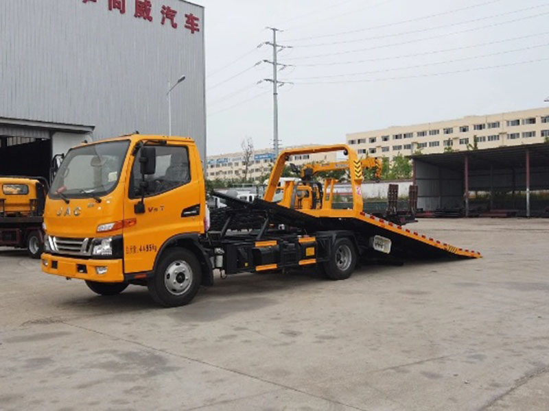 國六江淮駿鈴V5藍牌清障車(chē)（不超重）