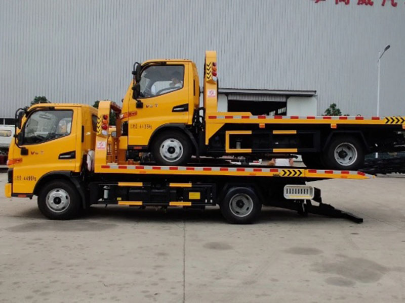 國六江淮駿鈴V5藍牌清障車(chē)（不超重）