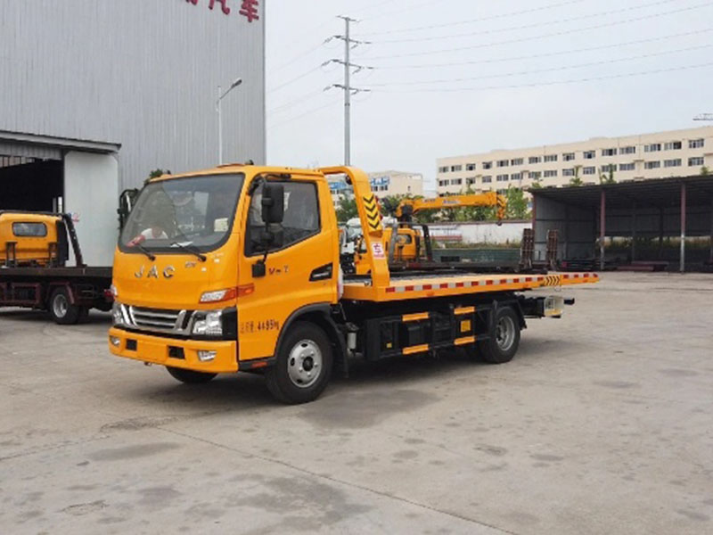 國六江淮駿鈴V5藍牌清障車(chē)（不超重）