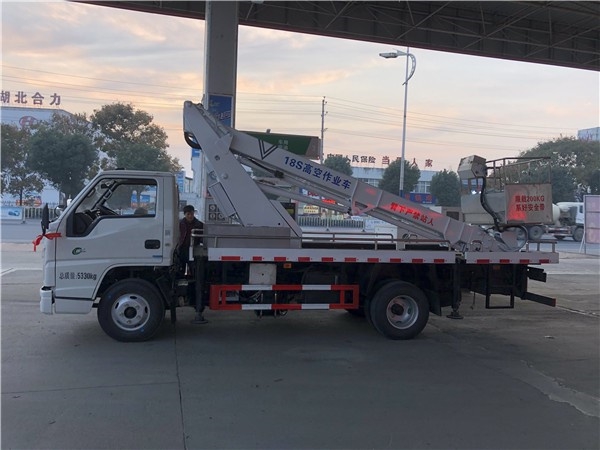 國六江鈴18米伸縮臂高空作業(yè)車(chē)