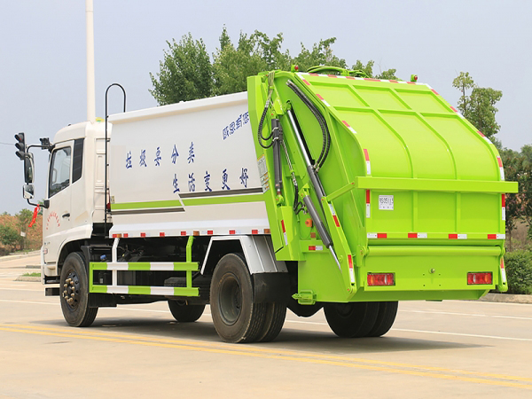 國六東風(fēng)天錦 14方 壓縮垃圾車(chē)