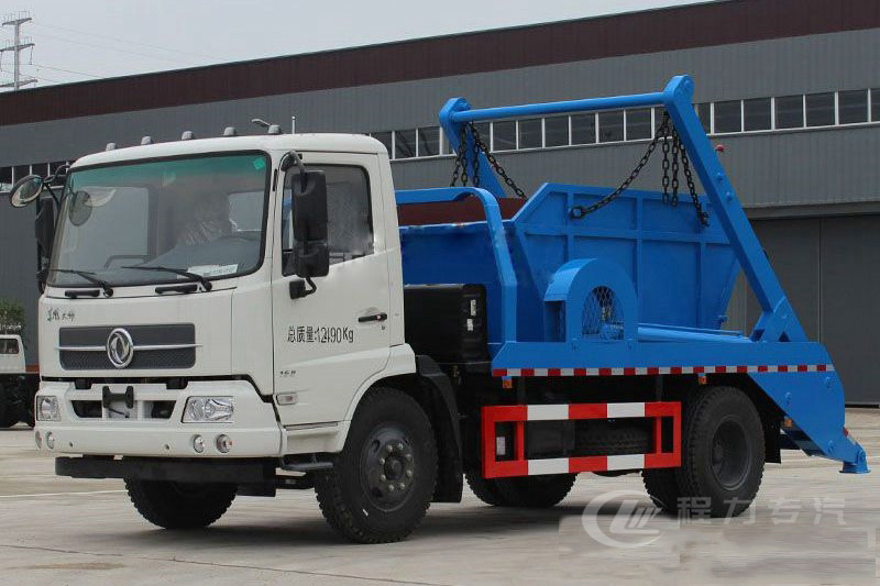 國六12立方東風(fēng)天錦 擺臂垃圾車(chē)