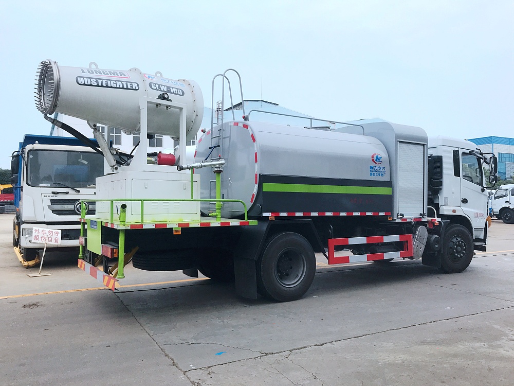 東風(fēng)專(zhuān)底抑塵噴霧車(chē)國六10立方/50-100米霧炮