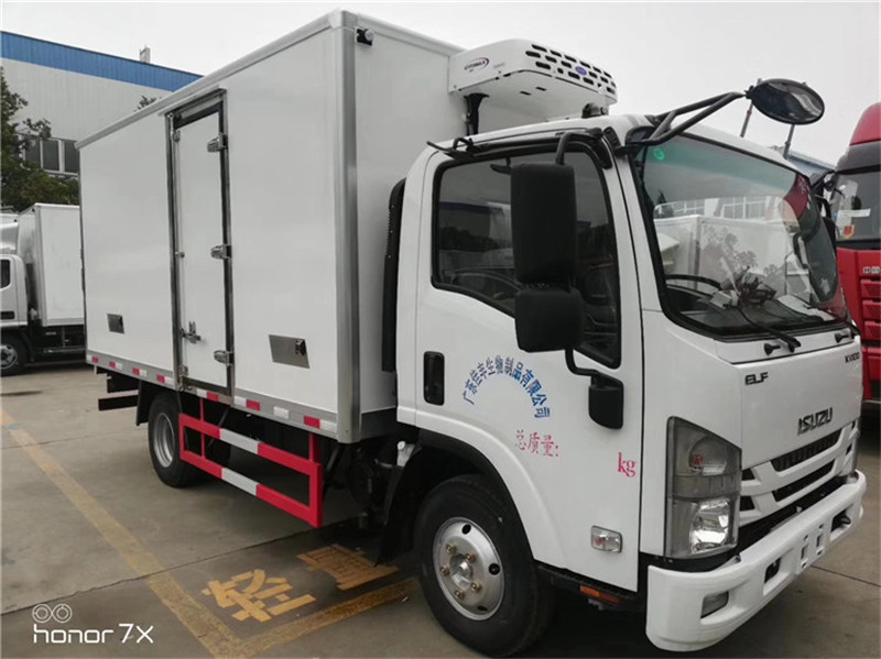 國六 慶鈴五十鈴KV100藍牌冷藏車(chē)