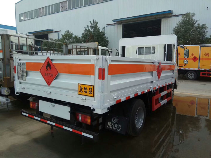 重汽豪沃4.1米（藍牌）氣瓶車(chē)