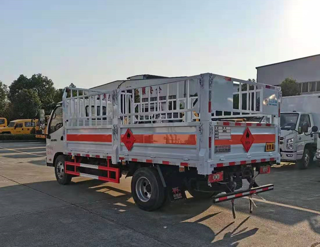 福田奧鈴藍牌氣瓶運輸車(chē)