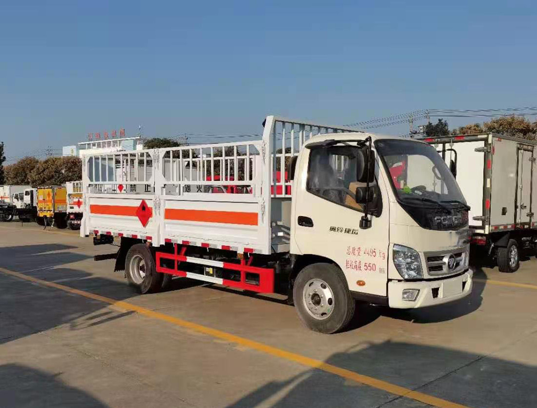 福田奧鈴藍牌氣瓶運輸車(chē)