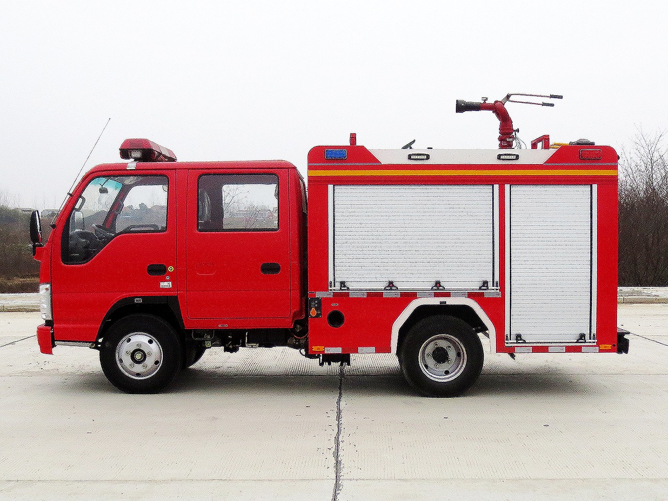 國六慶鈴100P藍牌水罐消防車(chē)