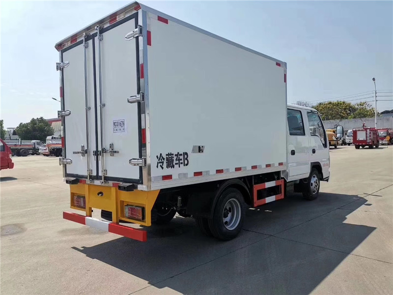 國六 慶鈴五十鈴雙排冷藏車(chē)
