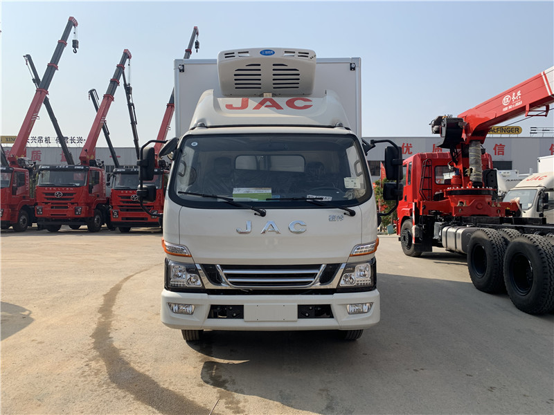 國六 江淮駿鈴V6,4.2米藍牌冷藏車(chē)